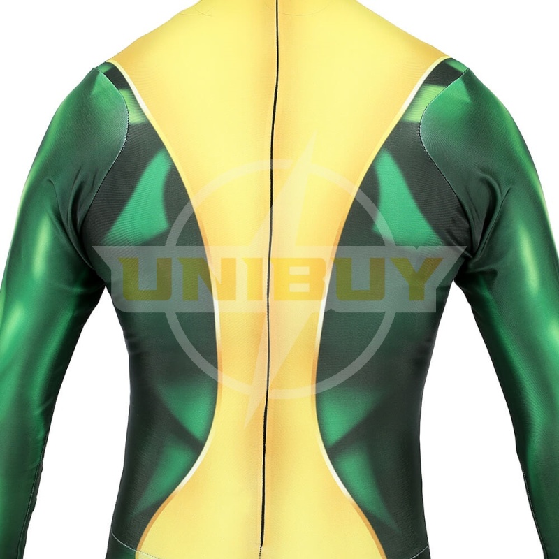 X-Men Rogue Costume Cosplay Suit Anna Marie Jumpsuit Bodysuit Unibuy