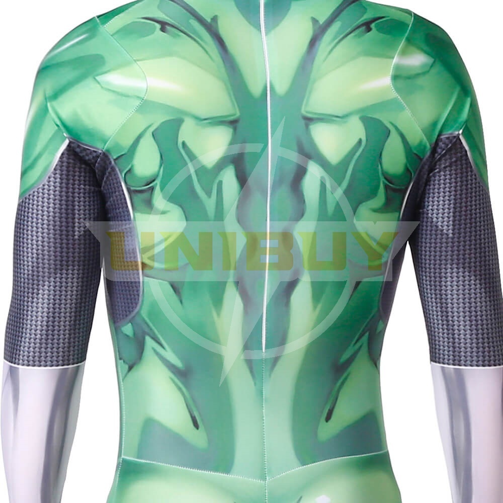 Green Lantern Costume Cosplay Outfit Jumpsuit for Kids Mens Unibuy