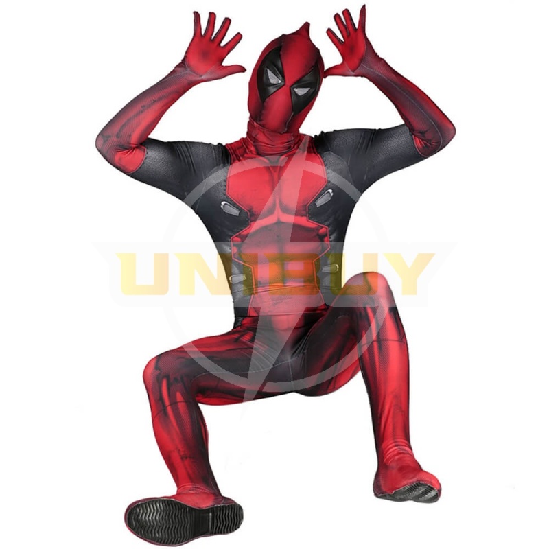 Deadpool Wade Wilson Costume Cosplay Bodysuit For Kids Adult Unibuy