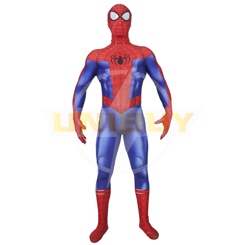 Spiderman Into the Spider-Verse Suit Cosplay Costume Jumpsuit Muscle Bodysuit Unibuy