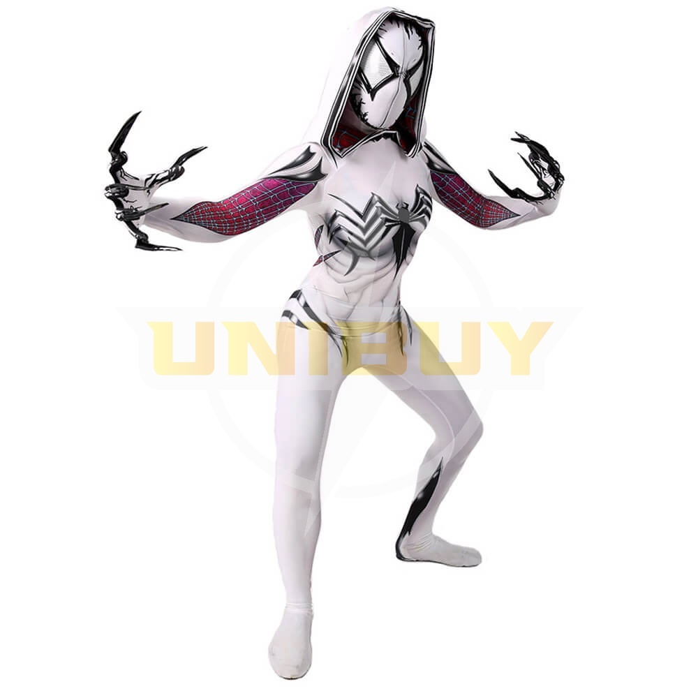 Spider Gwen Stacy Venom Costume Cosplay Suit Outfit For Kids Adult Unibuy