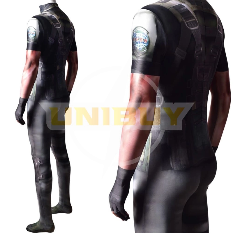 Resident Evil 5 Chris Redfield Halloween Cosplay Costume RE5 Unibuy