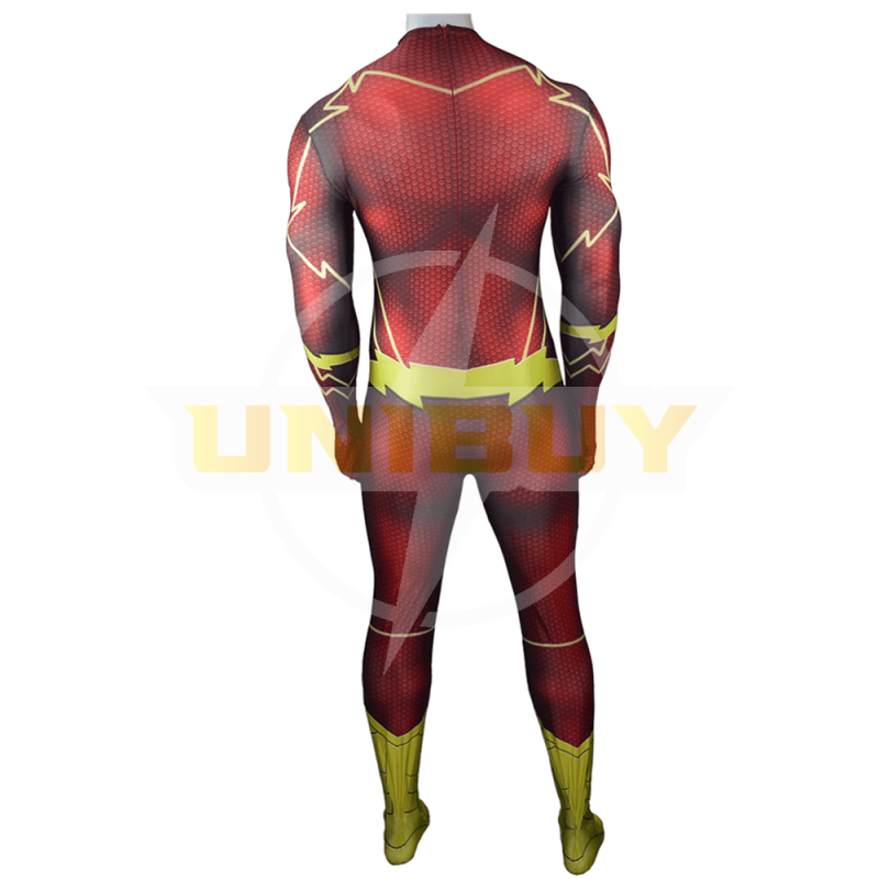 The Flash Cosplay Costume Barry Allen Jumpsuit For Kids Adult Unibuy