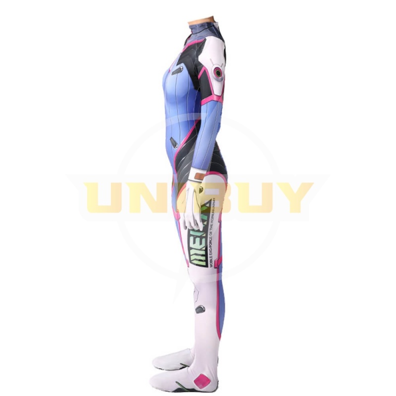 Overwatch D.VA Costume Suit Cosplay Jumpsuit Bodysuit For Kids Adult Unibuy