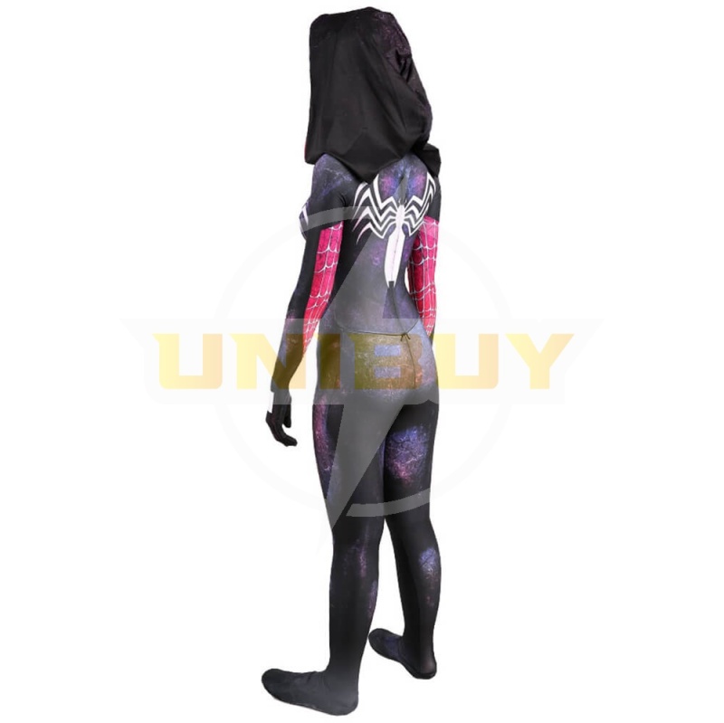Spider Gwen Stacy Venom Costume Cosplay Suit Purple Bodysuit For Kids Adult Unibuy
