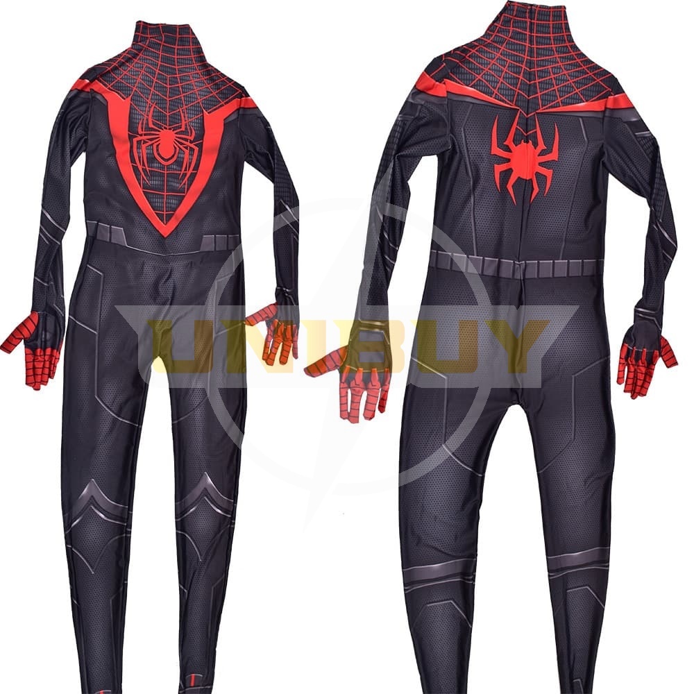 Spider-man Costume Miles Morales Cosplay Costume PS5 ver. Unibuy