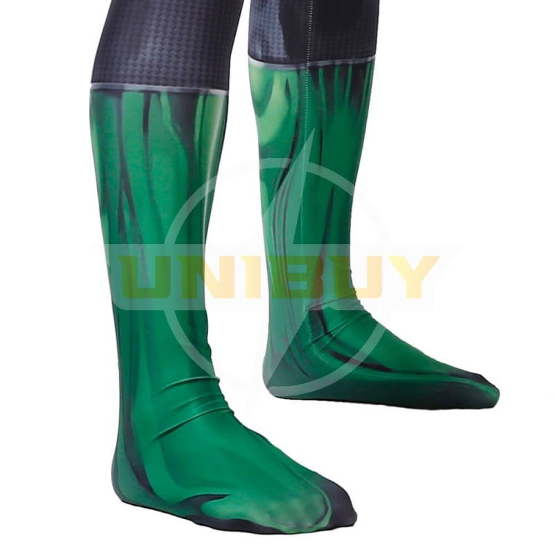 Green Lantern Costume Cosplay Outfit Jumpsuit for Kids Mens Unibuy