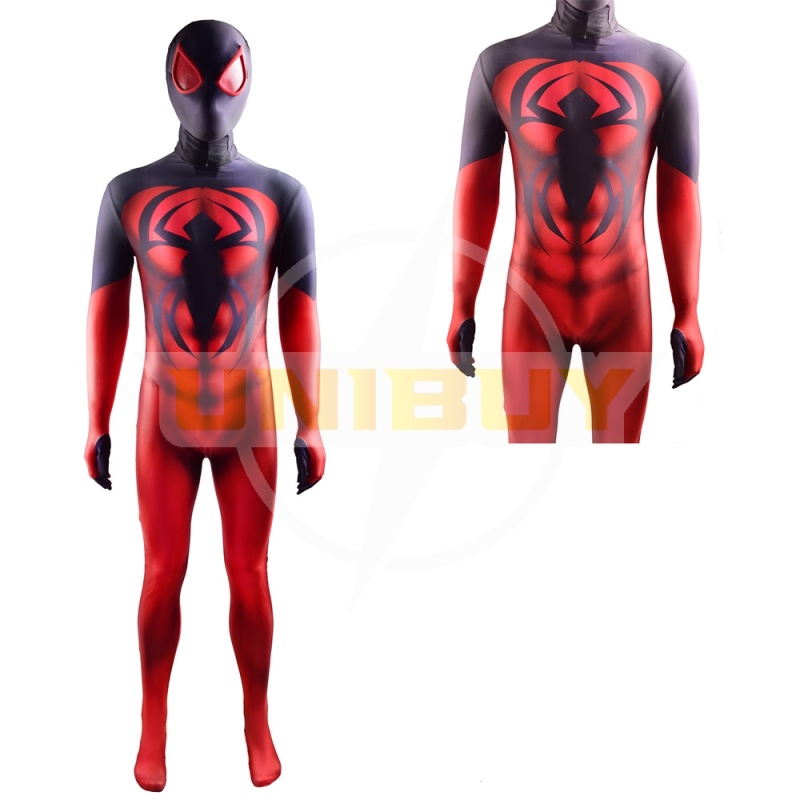 Scarlet Spider Kaine Parker Cosplay Costume Suit For Kids Adult Unibuy