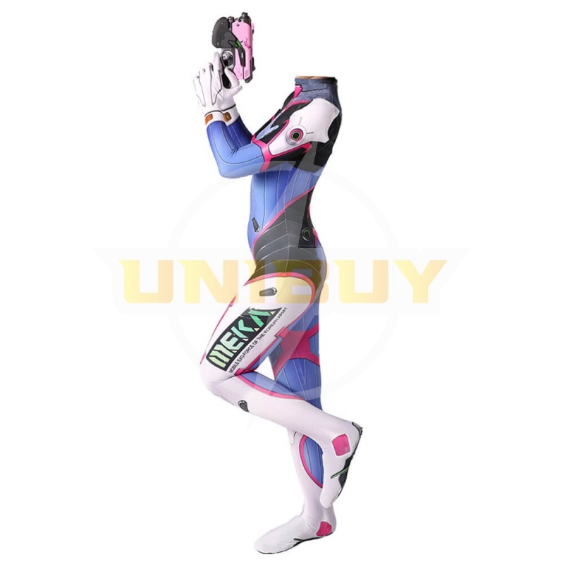 Overwatch D.VA Costume Suit Cosplay Jumpsuit Bodysuit For Kids Adult Unibuy