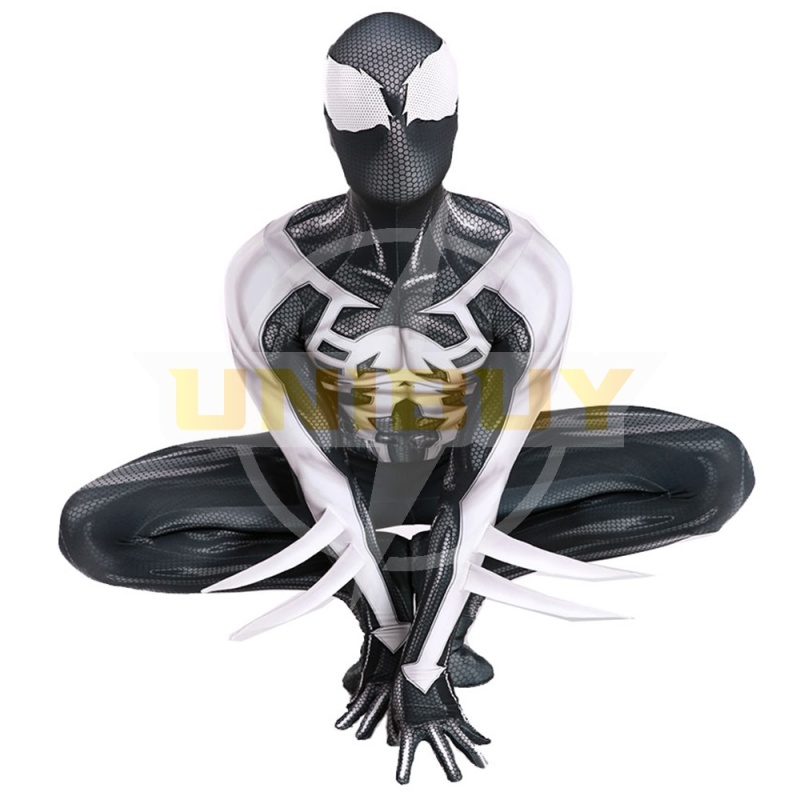2099 Ultimate Spiderman Miguel O'Hara Costume Cosplay Jumpsuit Black Ver 1 Unibuy