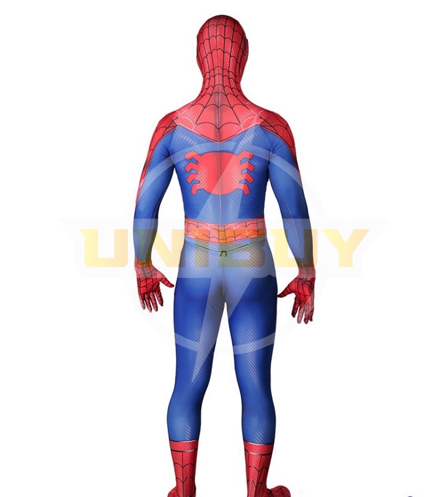 Spiderman Into the Spider-Verse Suit Cosplay Costume Jumpsuit Muscle Bodysuit Unibuy