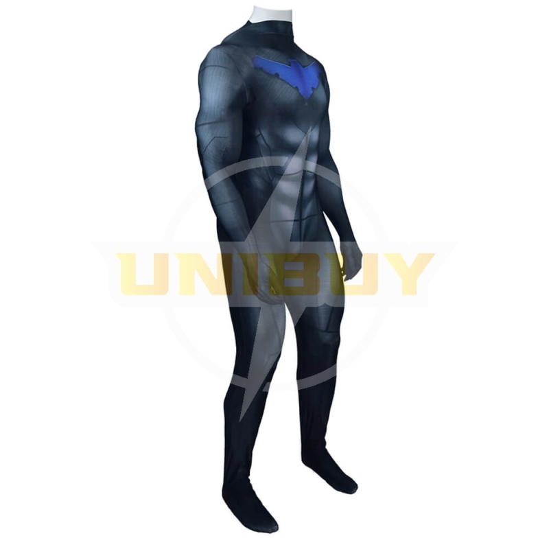 Nightwing Costume Cosplay Jumpsuit For Kids Adults Unibuy