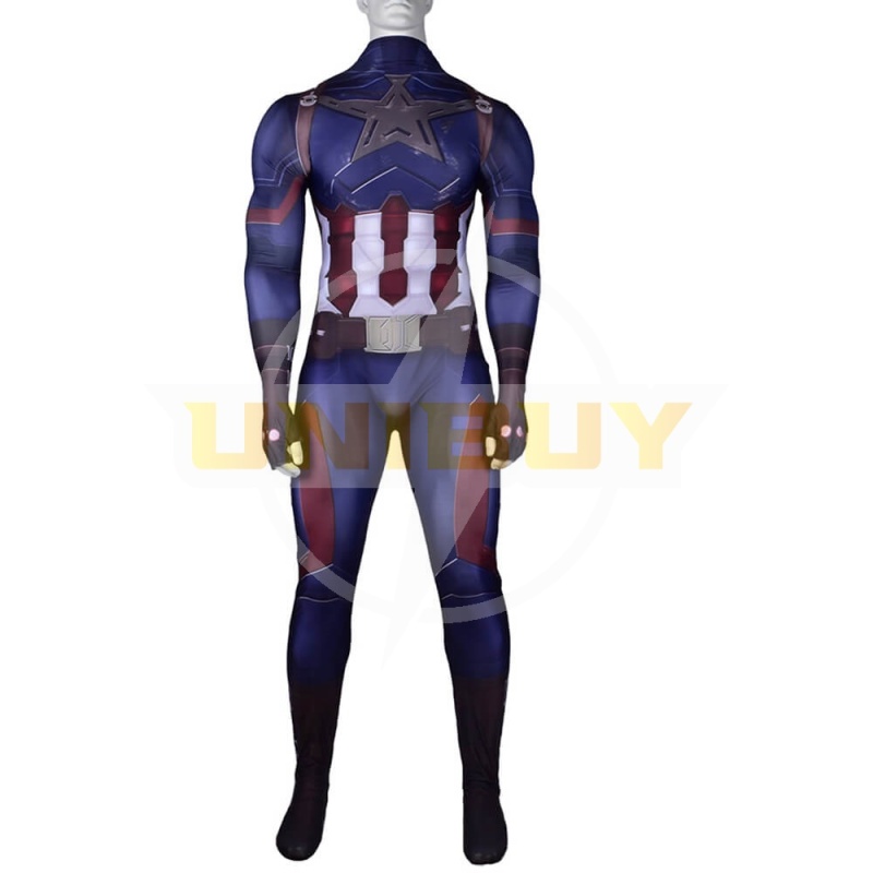 Captain America Costume Cosplay Suit Steve Rogers Avengers Infinity War for Kids Adult Unibuy