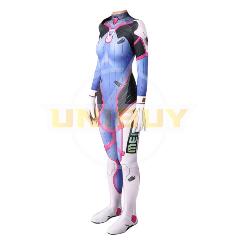 Overwatch D.VA Costume Suit Cosplay Jumpsuit Bodysuit For Kids Adult Unibuy