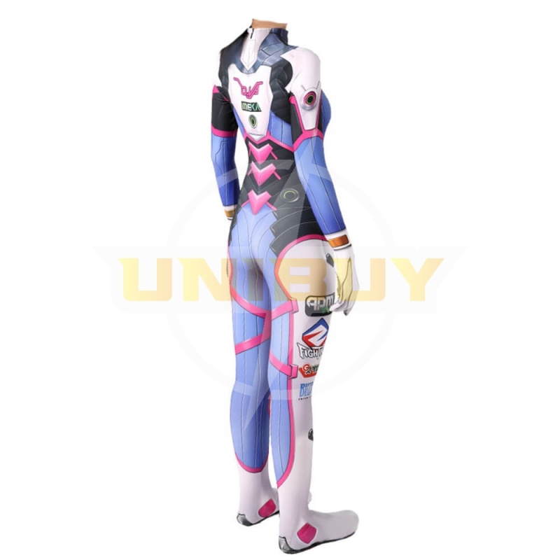 Overwatch D.VA Costume Suit Cosplay Jumpsuit Bodysuit For Kids Adult Unibuy