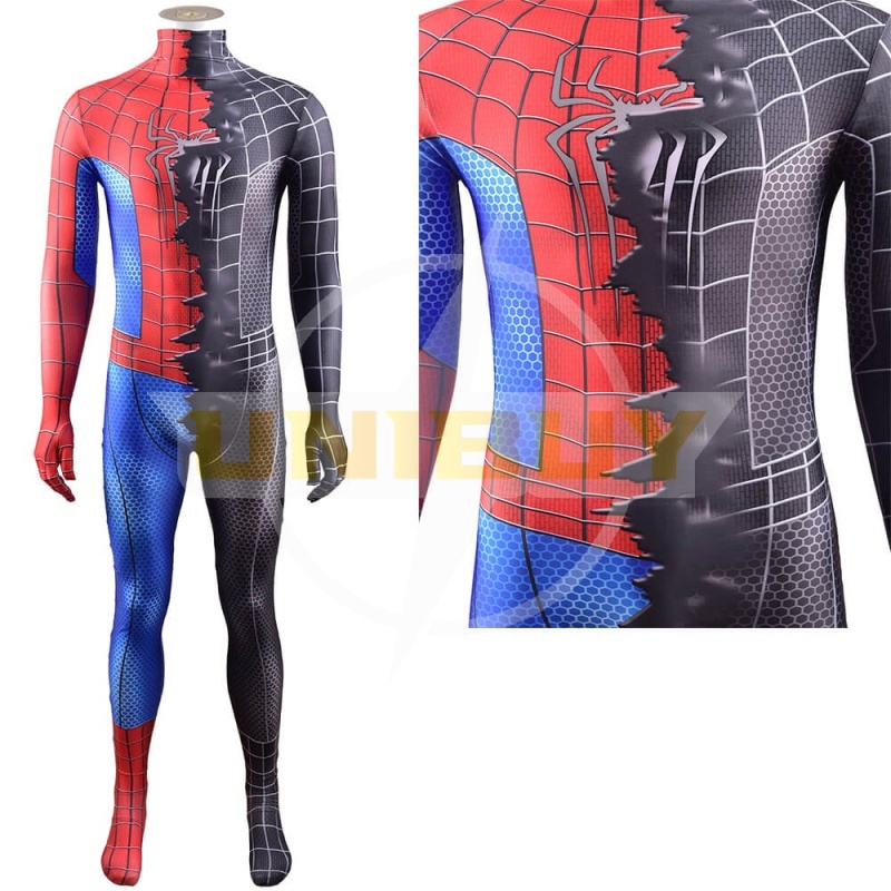 Spider Man Venom Symbiote Spider-man Costume Cosplay Suit For Kids Adult Unibuy