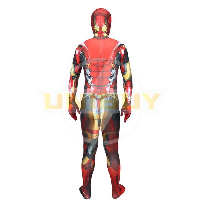 Avengers Endgame Iron Man Tony Stark Outfit Bodysuit Cosplay Costume Adult Kids Unibuy