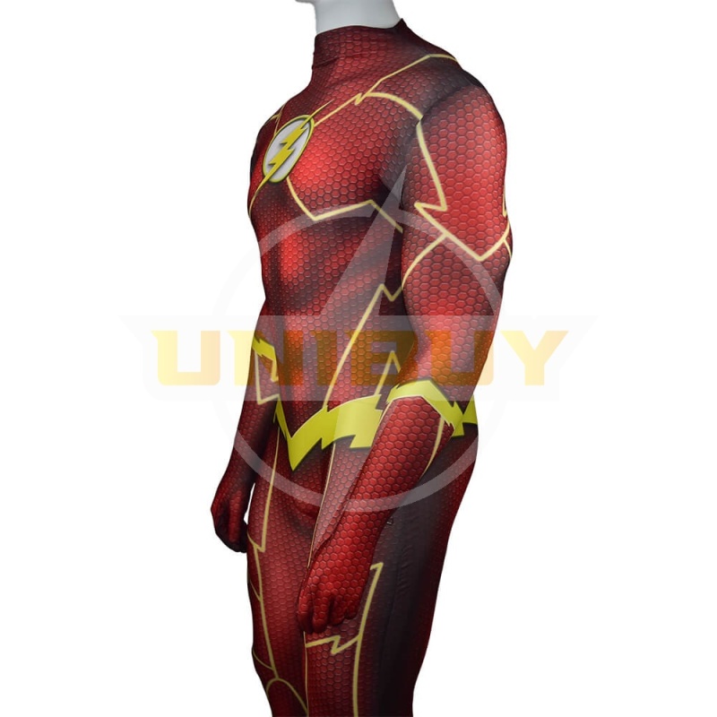 The Flash Cosplay Costume Barry Allen Jumpsuit For Kids Adult Unibuy