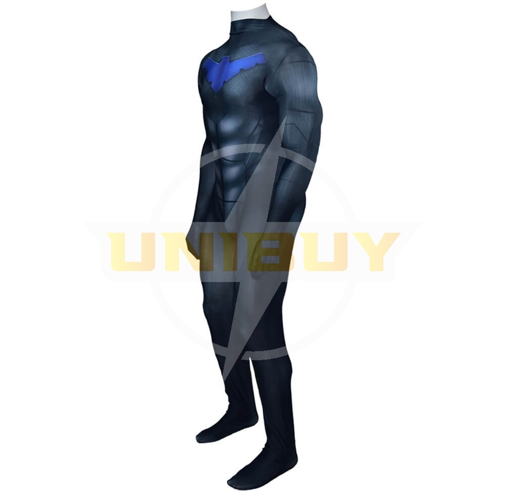 Nightwing Costume Cosplay Jumpsuit For Kids Adults Unibuy