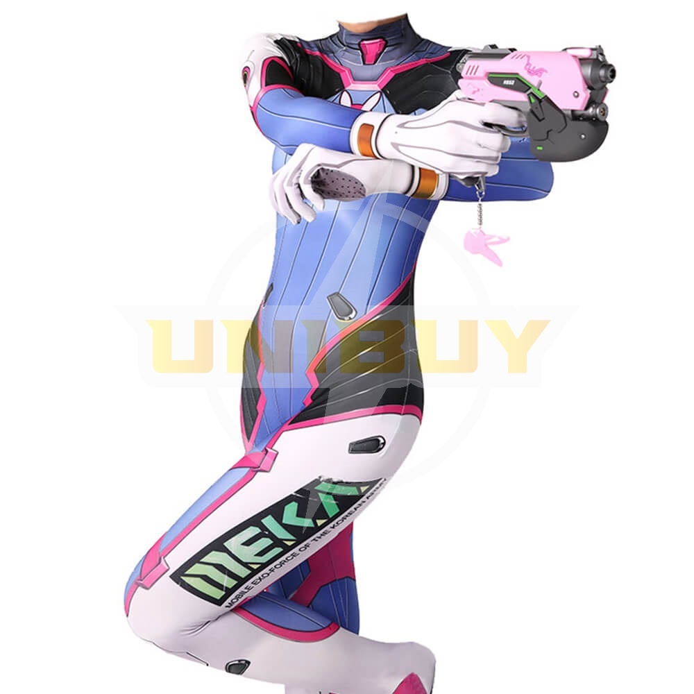 Overwatch D.VA Costume Suit Cosplay Jumpsuit Bodysuit For Kids Adult Unibuy