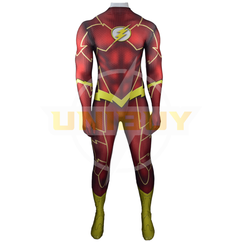 The Flash Cosplay Costume Barry Allen Jumpsuit For Kids Adult Unibuy