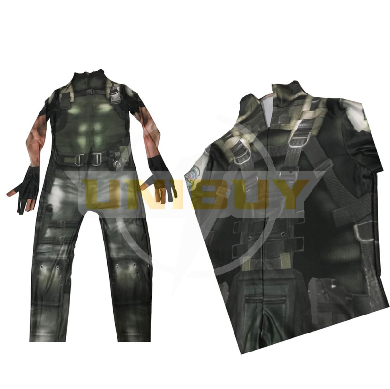 Resident Evil 5 Chris Redfield Halloween Cosplay Costume RE5 Unibuy