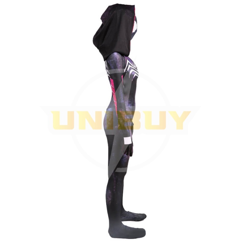 Spider Gwen Stacy Venom Costume Cosplay Suit Purple Bodysuit For Kids Adult Unibuy