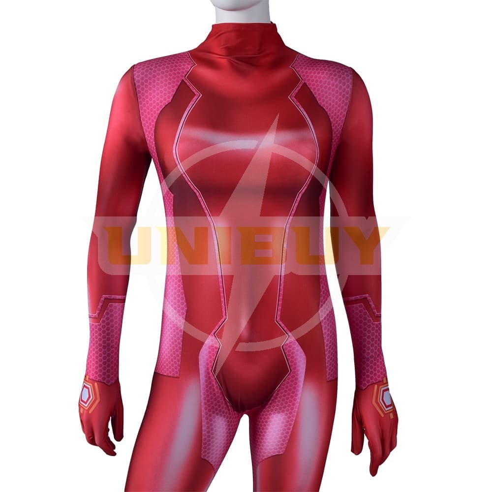Metroid Samus Aran Zero Suit Red Cosplay Costume For Kids Adult Unibuy