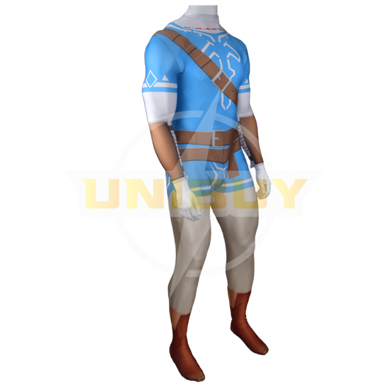 The Legend of Zelda Breath of the Wild Link Tunic Cosplay Costume Jumpsuit Bodysuit Unibuy