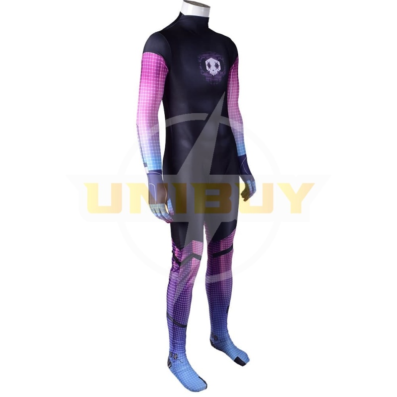 Sombra Hacker Overwatch Costume Cosplay Jumpsuit Bodysuit Unibuy