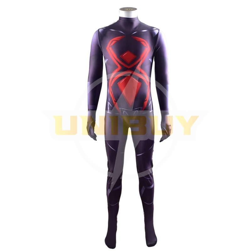 Spider Man PS4 Dark Suit Cosplay Costume For Kids Adult Unibuy