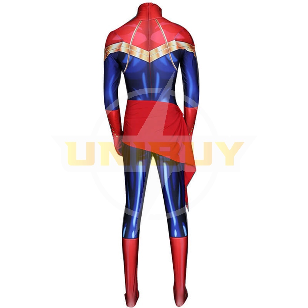 Captain Marvel Costume Cosplay Jumpsuit Carol Danvers Avengers Endgame For Kids Adult Unibuy