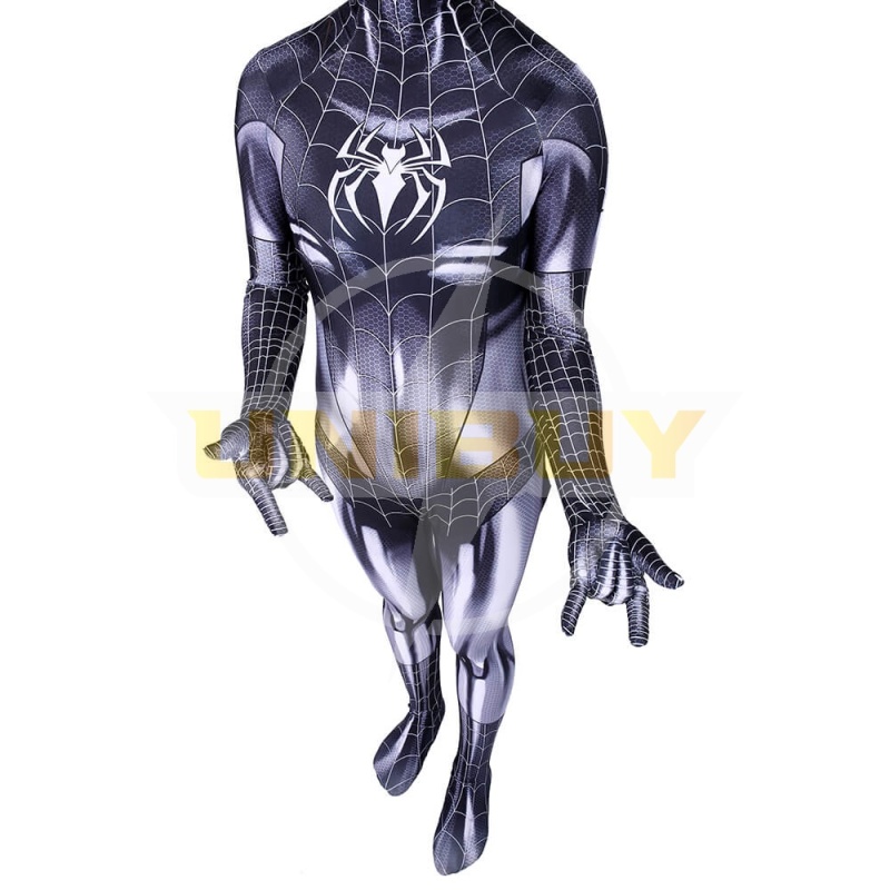 Spider-Man Venom Black Cat Symbiote Lycra Cosplay Costume Jumpsuit Bodysuit Unibuy