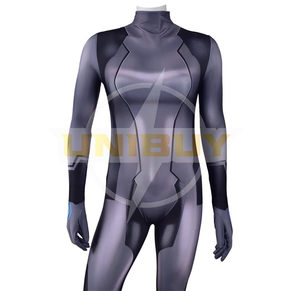 Metroid Samus Aran Zero Suit Black Cosplay Costume For Kids Adult Unibuy