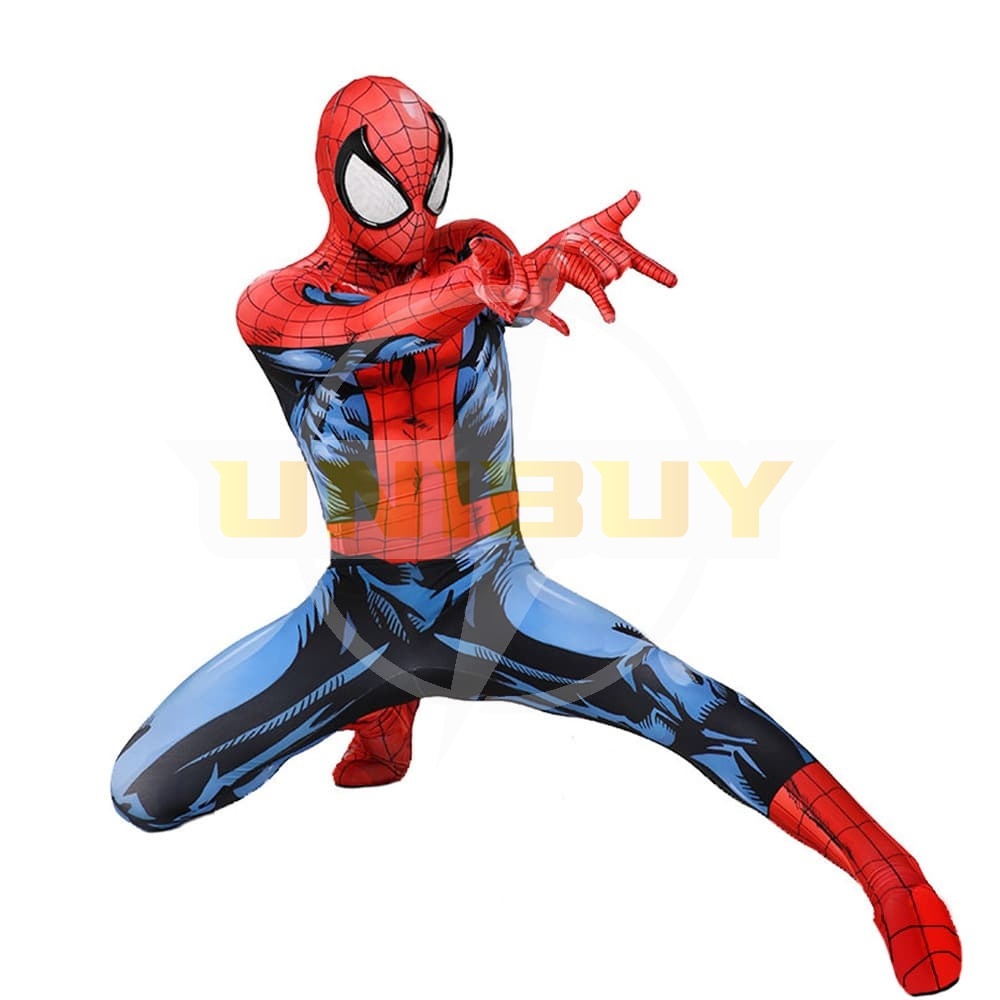 Ultimate Spider-Man Costume Cosplay Suit Comic Ver. For Kids Adult Unibuy
