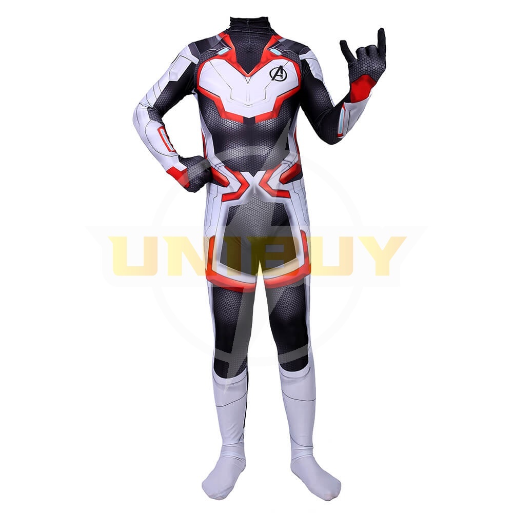 Avengers Endgame Quantum Realm Cosplay Costume Jumpsuit For Kids Adult Unibuy