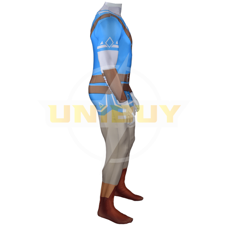 The Legend of Zelda Breath of the Wild Link Tunic Cosplay Costume Jumpsuit Bodysuit Unibuy