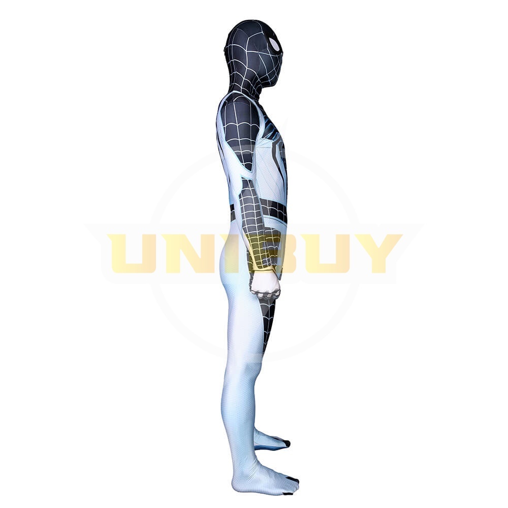 Spider-Man PS4 Negative Suit Cosplay Costume Spiderman Bodysuit For Kids Adult Unibuy