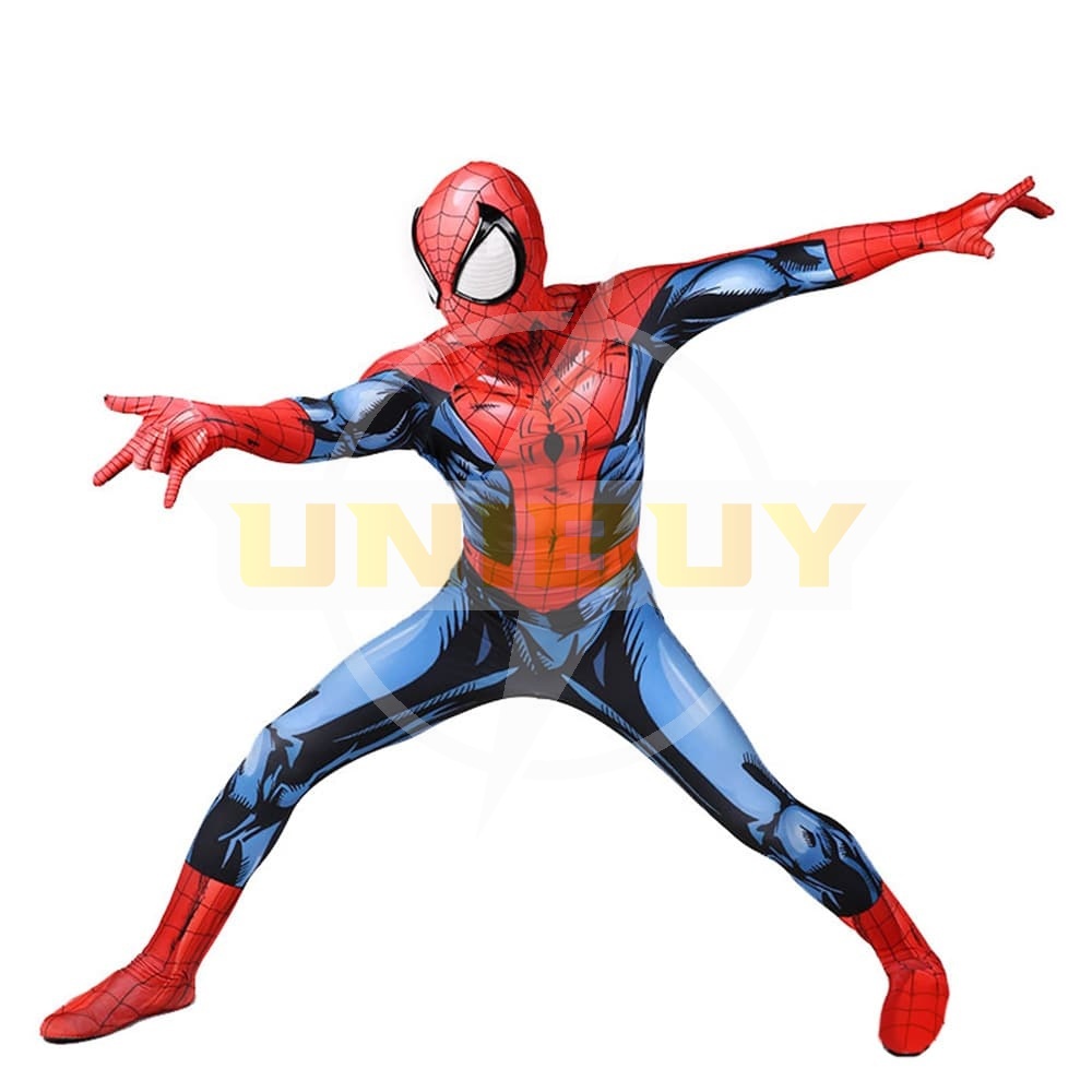 Ultimate Spider-Man Costume Cosplay Suit Comic Ver. For Kids Adult Unibuy