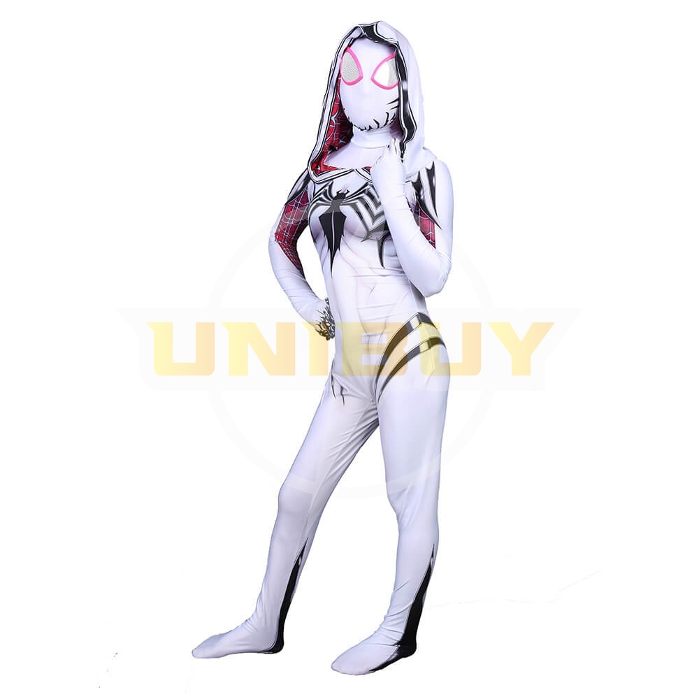 Women Girls Venom Spider Gwen Stacy Cosplay Costume Jumpsuit Bodysuit Unibuy