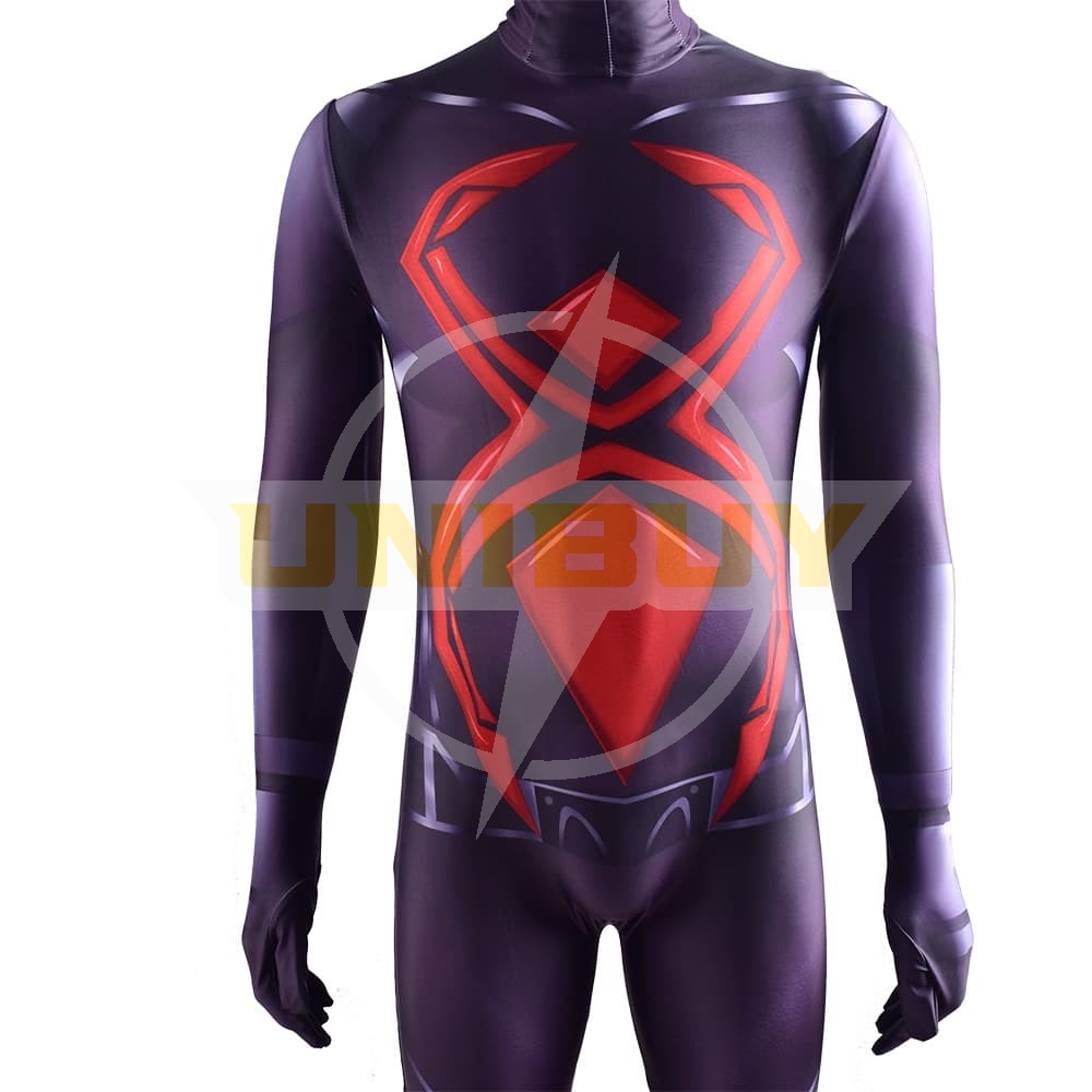 Spider Man PS4 Dark Suit Cosplay Costume For Kids Adult Unibuy