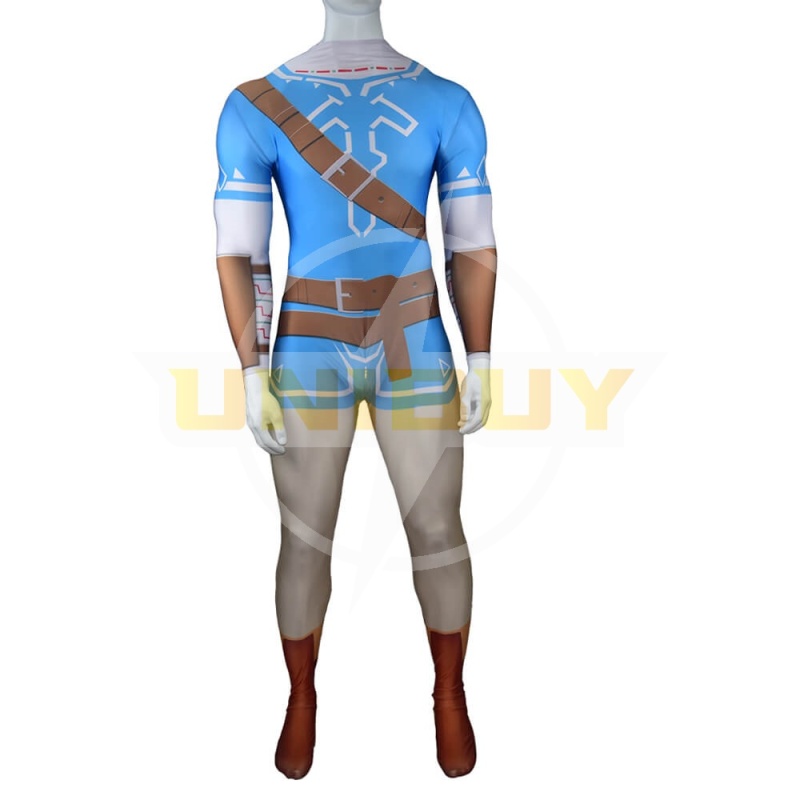 The Legend of Zelda Breath of the Wild Link Tunic Cosplay Costume Jumpsuit Bodysuit Unibuy