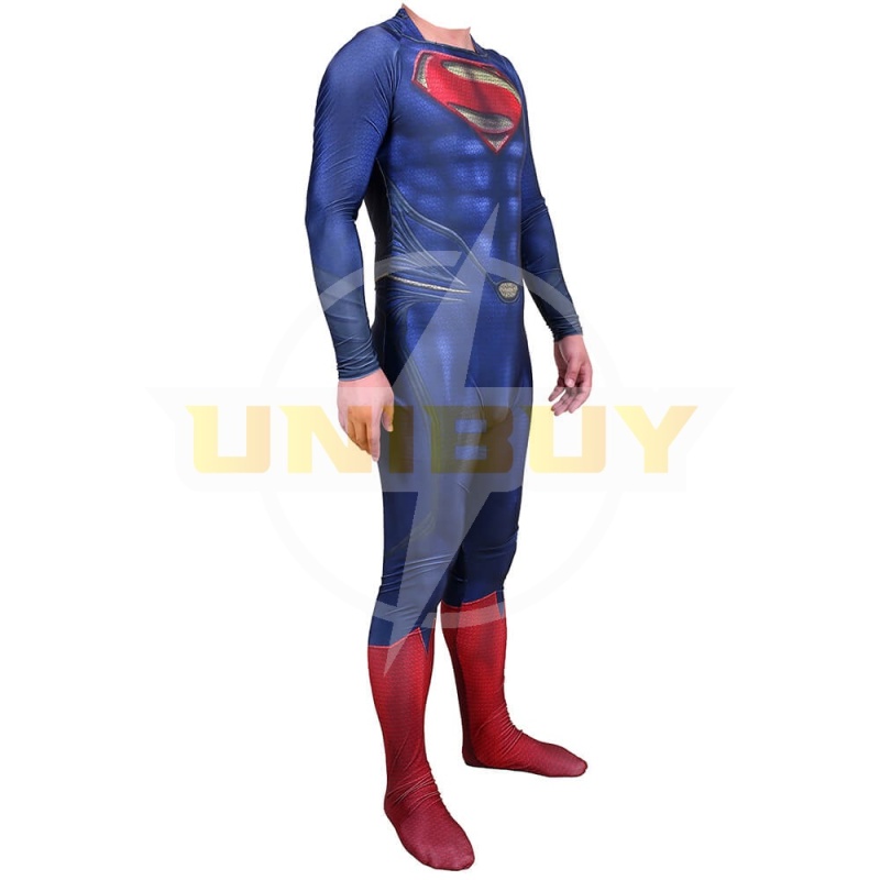 Man of Steel Superman Clark Kent Cosplay Costume Bodysuit Jumpsuit Unibuy