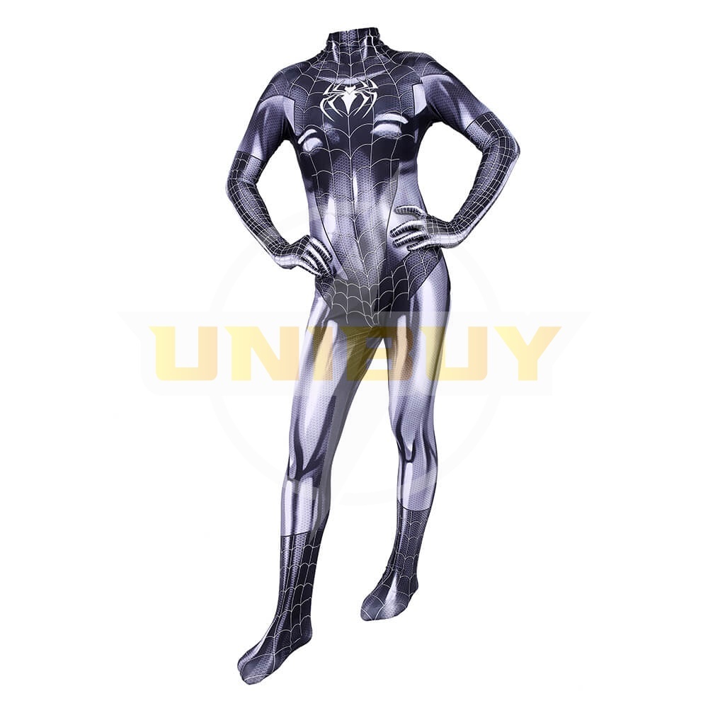 Spider-Man Venom Black Cat Symbiote Lycra Cosplay Costume Jumpsuit Bodysuit Unibuy