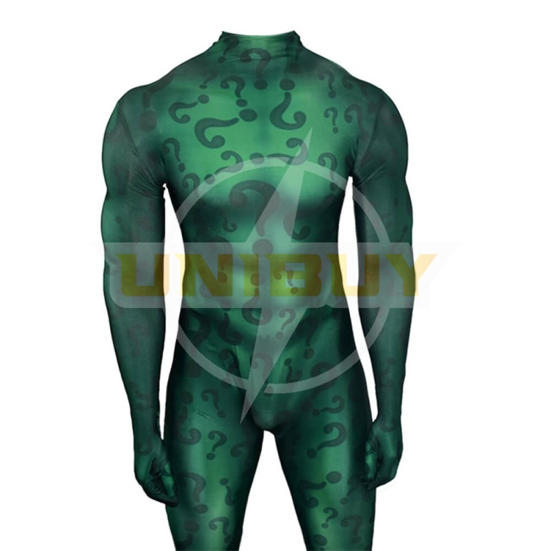 Batman The Riddler Costume Cosplay Suit Gotham Halloween Outfit Unibuy