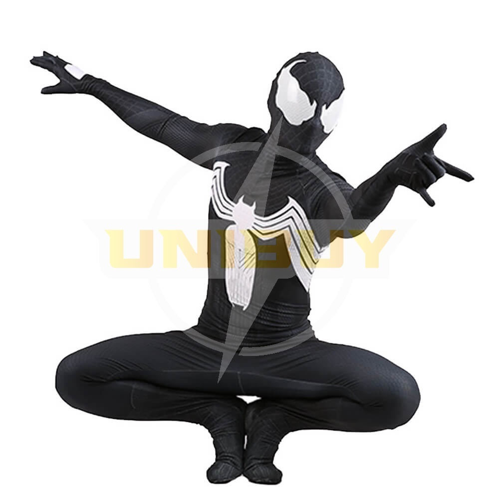 Venom Symbitote Spiderman Costume Cosplay Suit For Kids Adult Unibuy