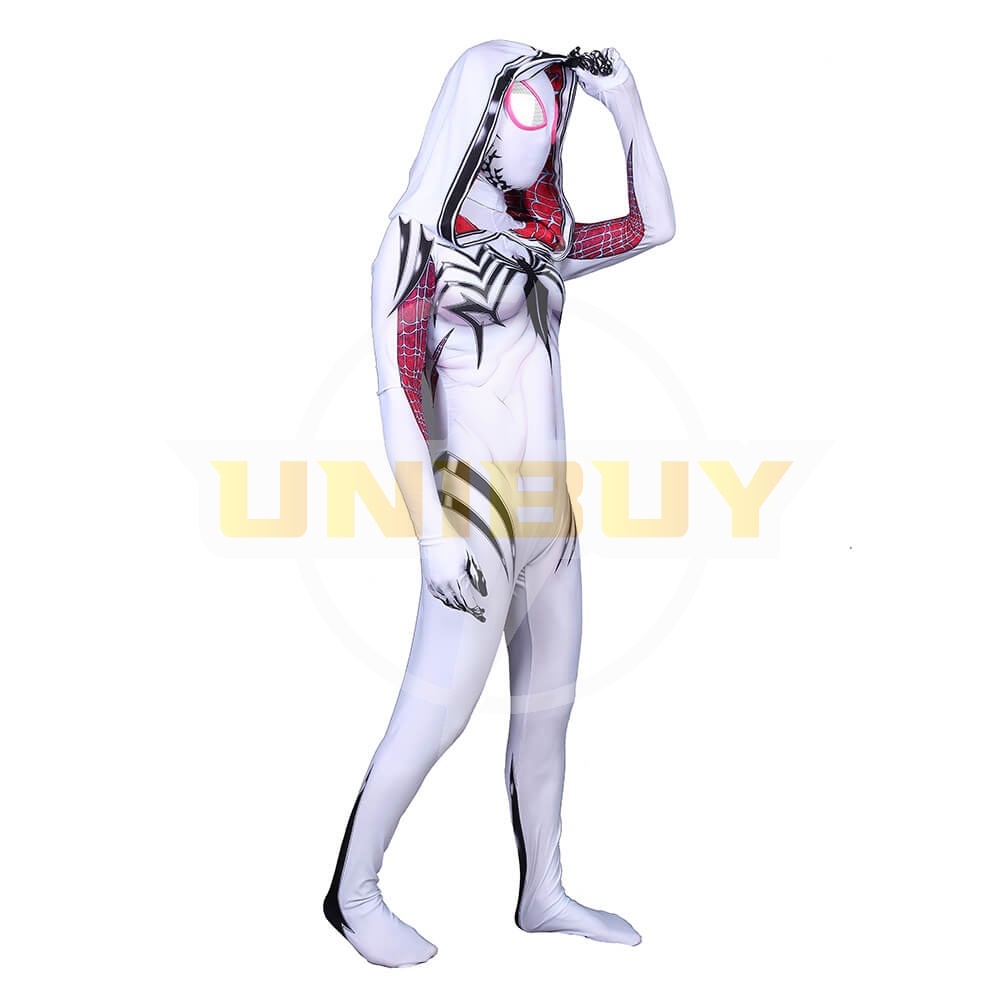 Women Girls Venom Spider Gwen Stacy Cosplay Costume Jumpsuit Bodysuit Unibuy