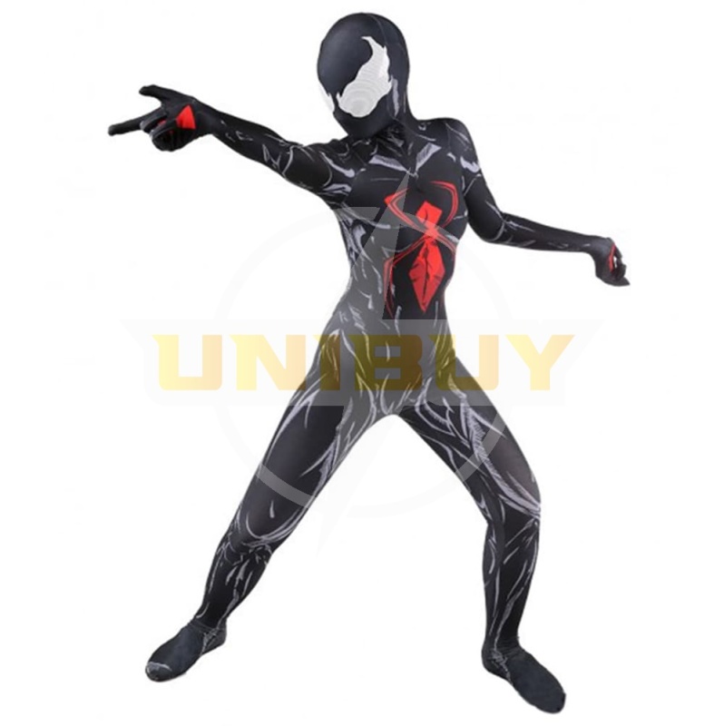 Venom Spider Man Black Widow Cross Over Cosplay Costume Jumpsuit Unibuy