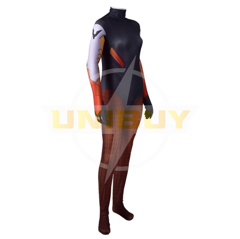 Overwatch Cosplay Mercy Angela Ziegler Costume Jumpsuit For Kids Adult Unibuy