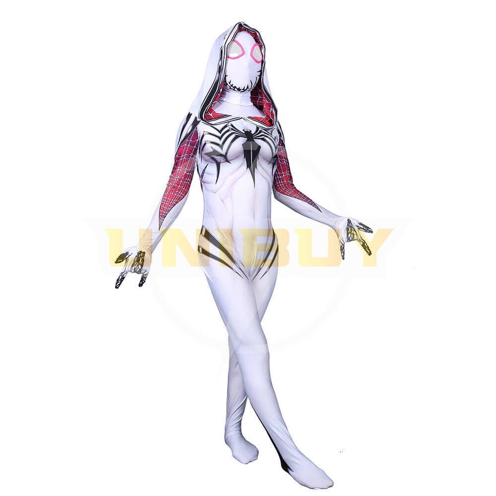 Women Girls Venom Spider Gwen Stacy Cosplay Costume Jumpsuit Bodysuit Unibuy